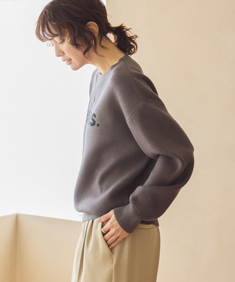 AMERICAN HOLIC「バイパチTHANKS.ジャガードニットプルオーバー」|ニット・セーター|