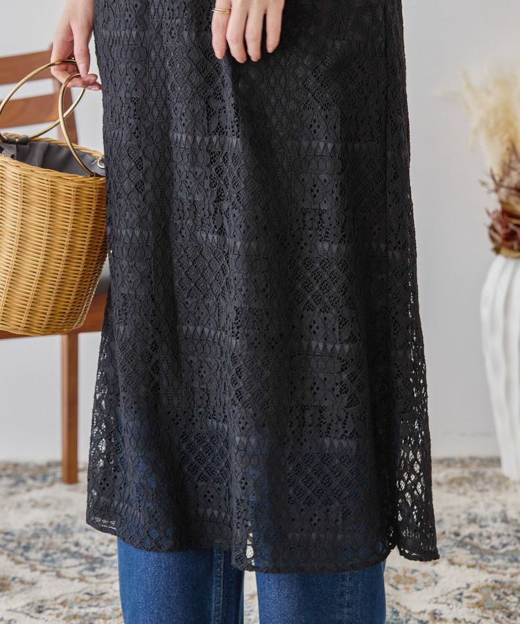 AMERICAN HOLIC「レースキャミロングワンピース」|ワンピース|