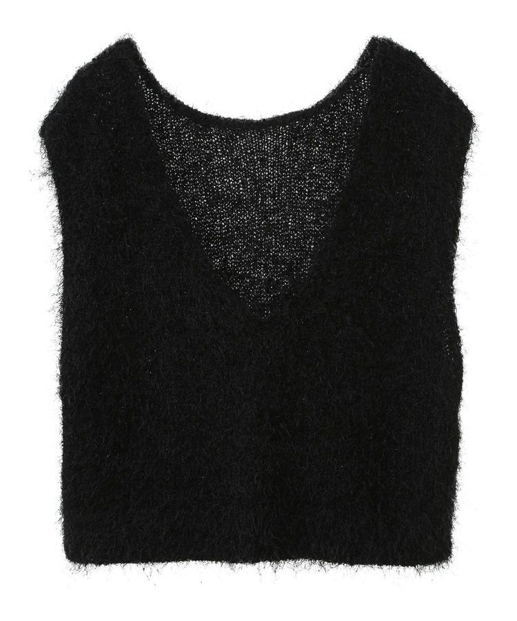 AMERICAN HOLIC「【選べる丈2サイズ】前後2wayシャギーベスト」|ベスト・ジレ|