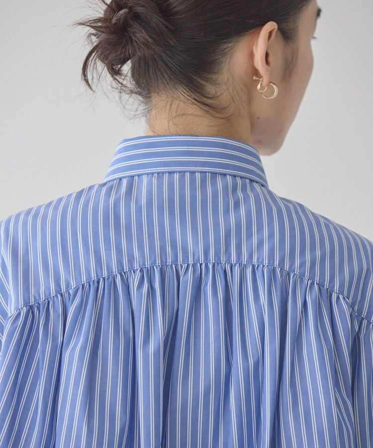 AMERICAN HOLIC「イージーケアバックギャザーリボンシャツ」|シャツ・ブラウス|