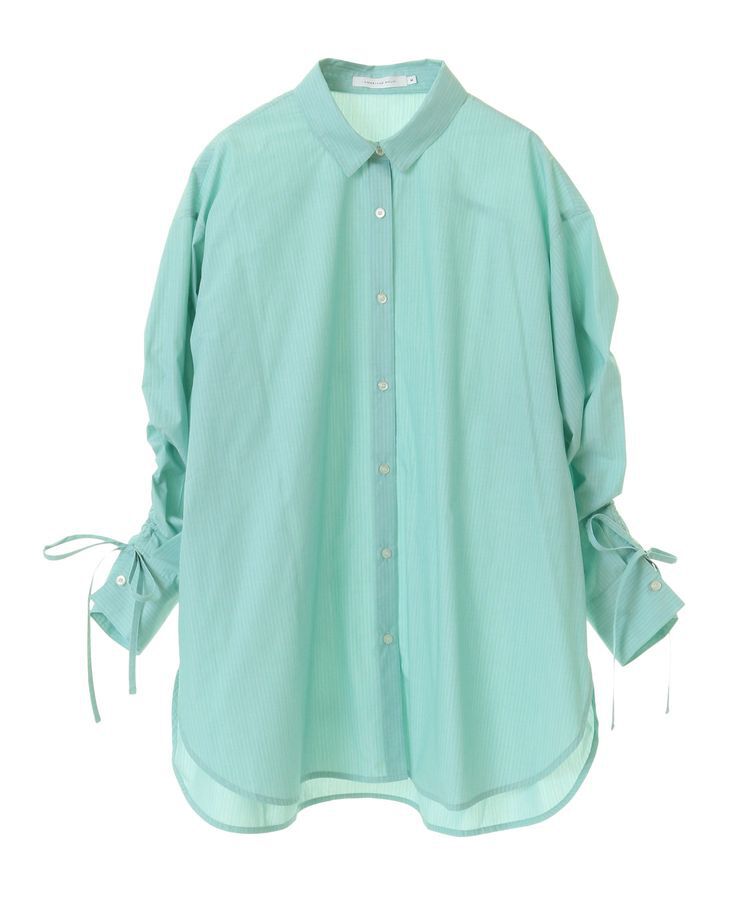 AMERICAN HOLIC「イージーケアバックギャザーリボンシャツ」|シャツ・ブラウス|