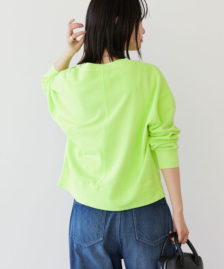 AMERICAN HOLIC「ネオンカラーピグメント裏毛カーディガン」|カーディガン|