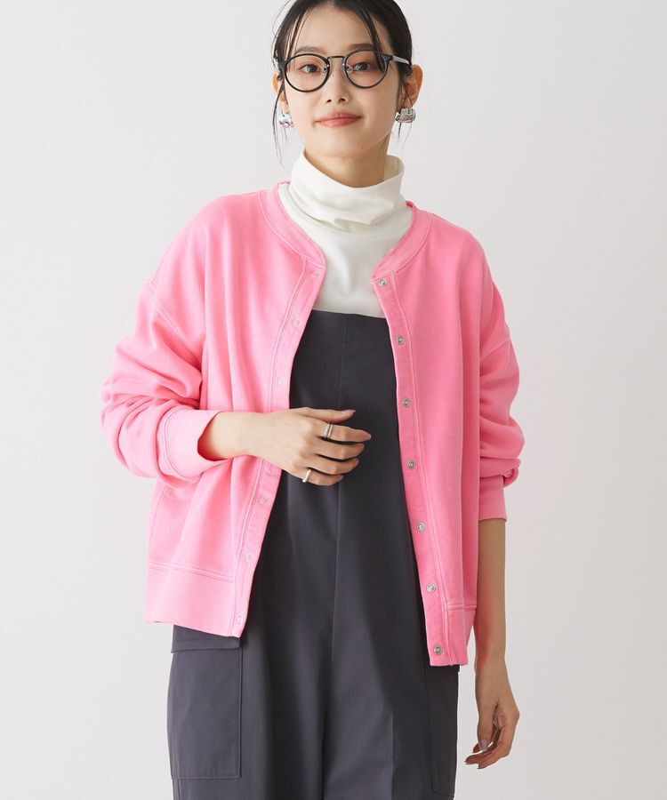 AMERICAN HOLIC「ネオンカラーピグメント裏毛カーディガン」|カーディガン|