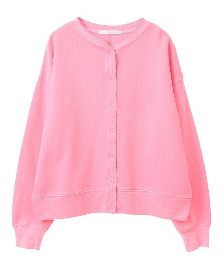 AMERICAN HOLIC「ネオンカラーピグメント裏毛カーディガン」|カーディガン|
