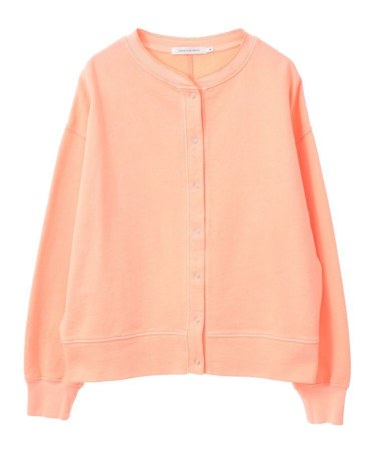 AMERICAN HOLIC「ネオンカラーピグメント裏毛カーディガン」|カーディガン|