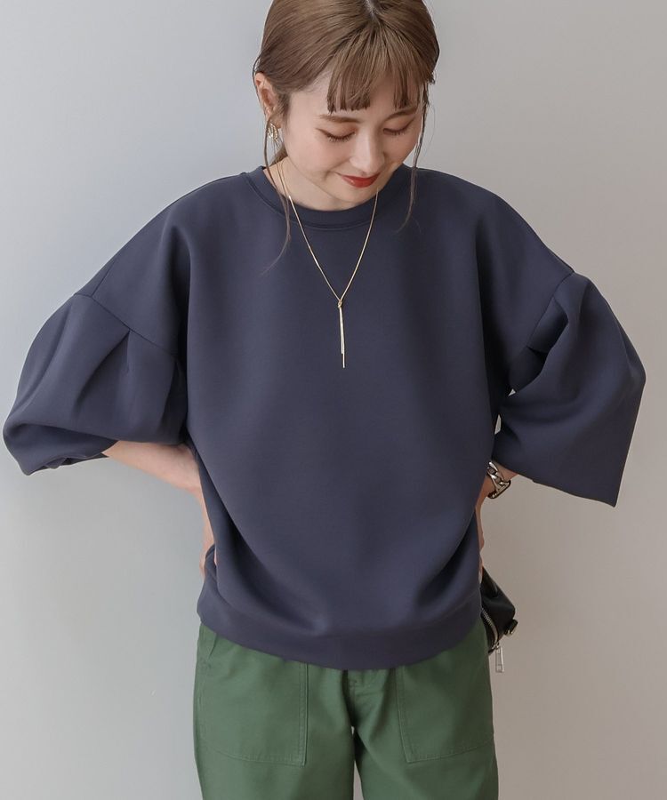 AMERICAN HOLIC「袖タックポンチプルオーバー」|スウェット・ジャージ|