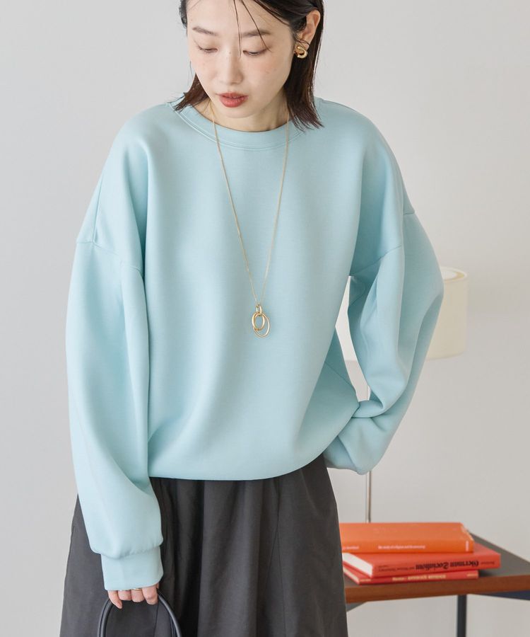 AMERICAN HOLIC「袖タックポンチプルオーバー」|スウェット・ジャージ|Sax