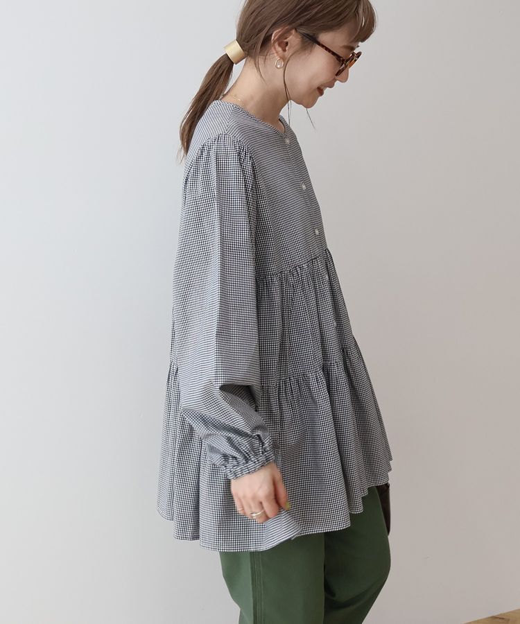 AMERICAN HOLIC「ティアードギャザーブラウス」|シャツ・ブラウス|