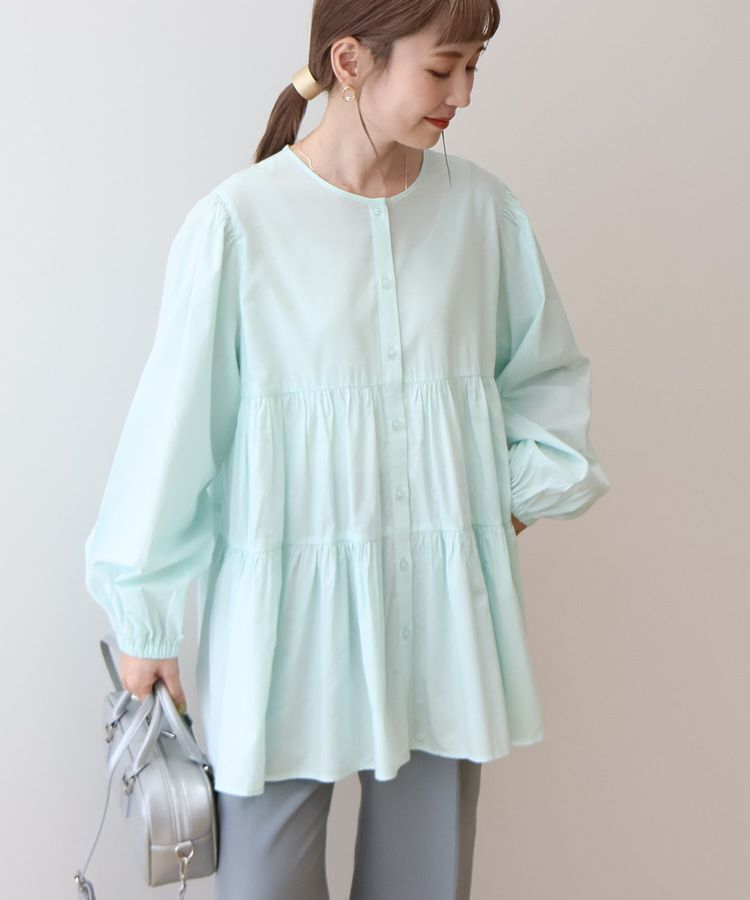 AMERICAN HOLIC「ティアードギャザーブラウス」|シャツ・ブラウス|