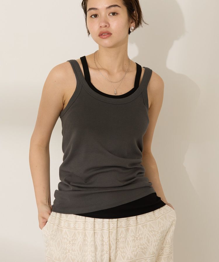 AMERICAN HOLIC「2点セット レイヤードタンクトップ」|インナー|