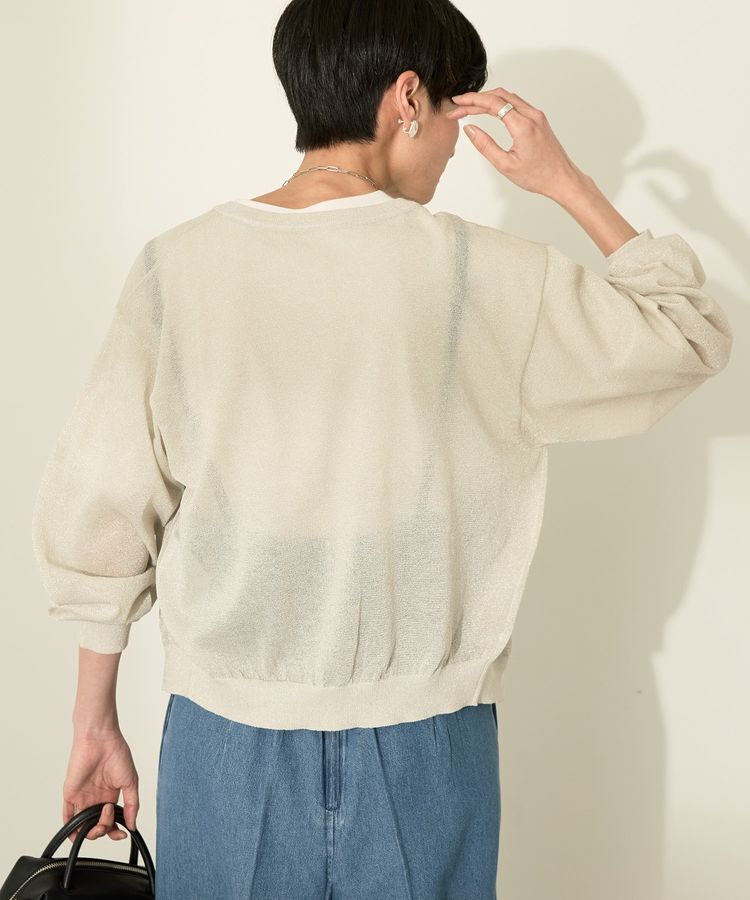 AMERICAN HOLIC「シアークルーネックニットカーディガン」|カーディガン|