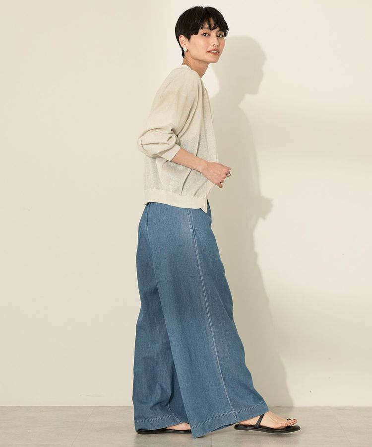 AMERICAN HOLIC「シアークルーネックニットカーディガン」|カーディガン|