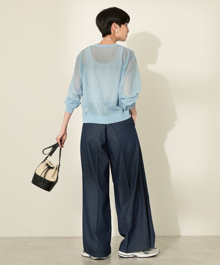 AMERICAN HOLIC「シアークルーネックニットカーディガン」|カーディガン|