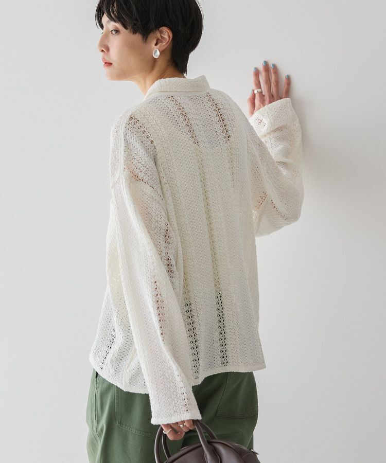 AMERICAN HOLIC「Wポケットレースシャツ」|シャツ・ブラウス|