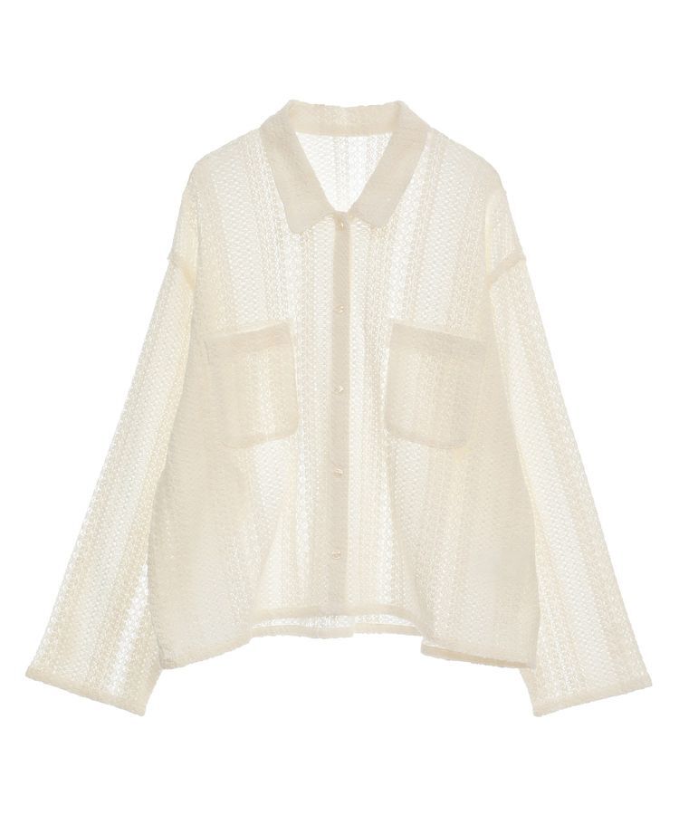 AMERICAN HOLIC「Wポケットレースシャツ」|シャツ・ブラウス|