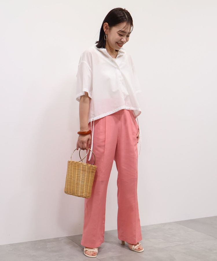 AMERICAN HOLIC「センタープレスシアースラックスパンツ」|その他|