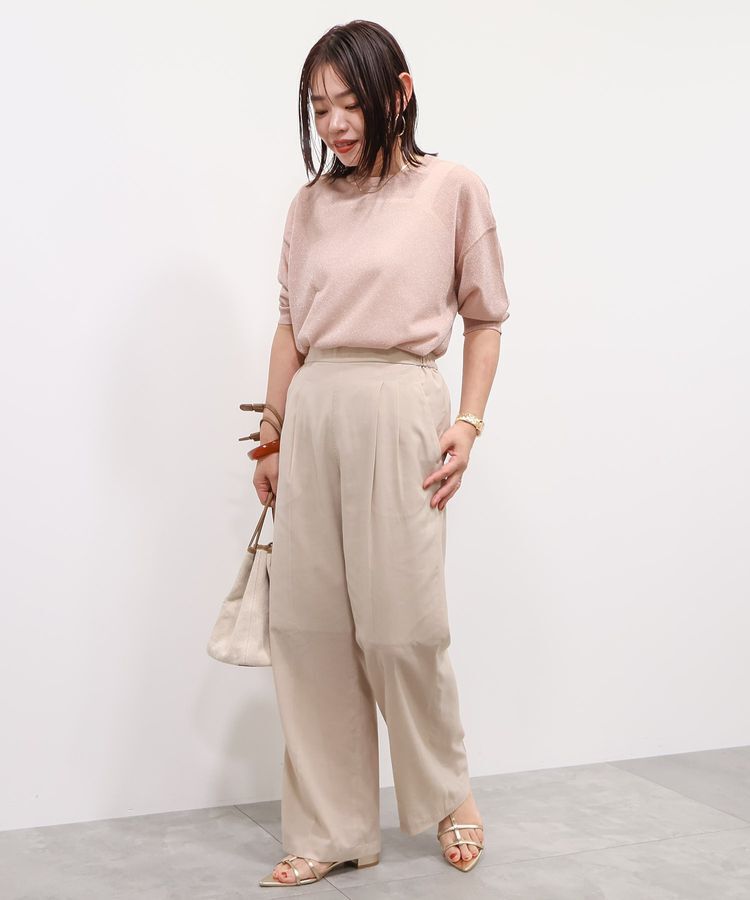 AMERICAN HOLIC「センタープレスシアースラックスパンツ」|その他|