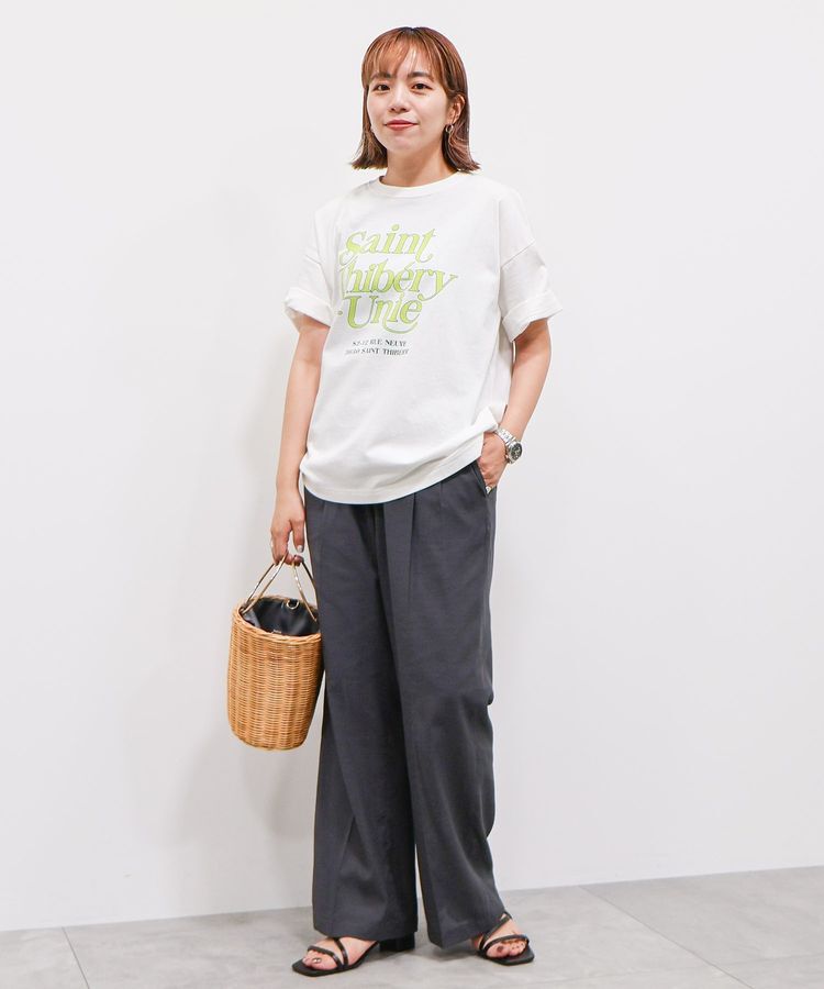 AMERICAN HOLIC「センタープレスシアースラックスパンツ」|その他|