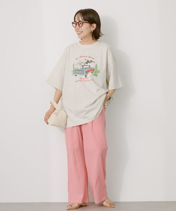 AMERICAN HOLIC「センタープレスシアースラックスパンツ」|その他|