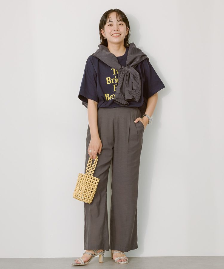 AMERICAN HOLIC「センタープレスシアースラックスパンツ」|その他|