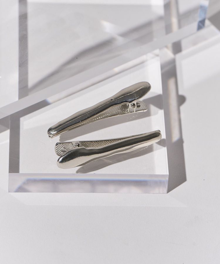 AMERICAN HOLIC「2SETニュアンスメタルクリップ」|その他|Silver