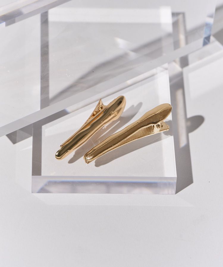 AMERICAN HOLIC「2SETニュアンスメタルクリップ」|その他|Gold