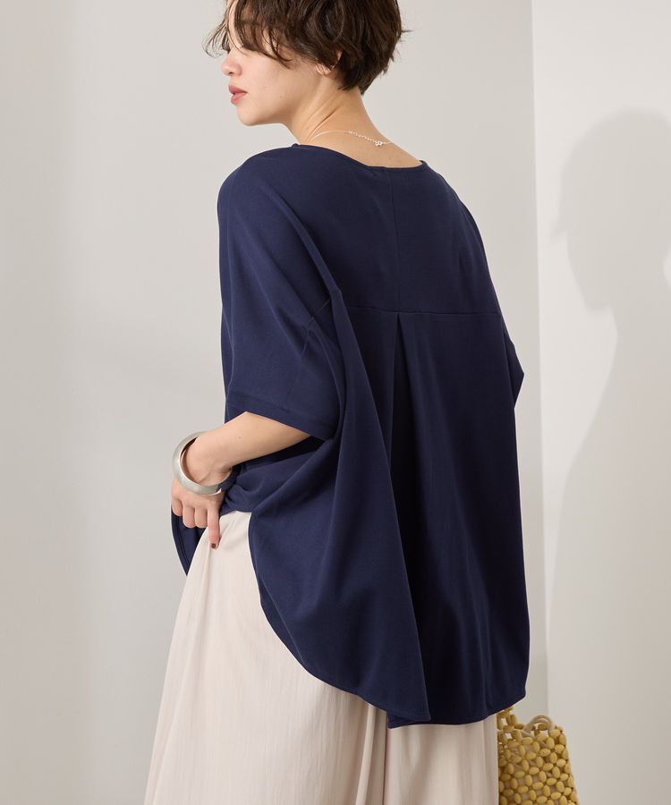 AMERICAN HOLIC「接触冷感スムースニュアンスロングプルオーバー/チュニック」|Tシャツ・カットソー|