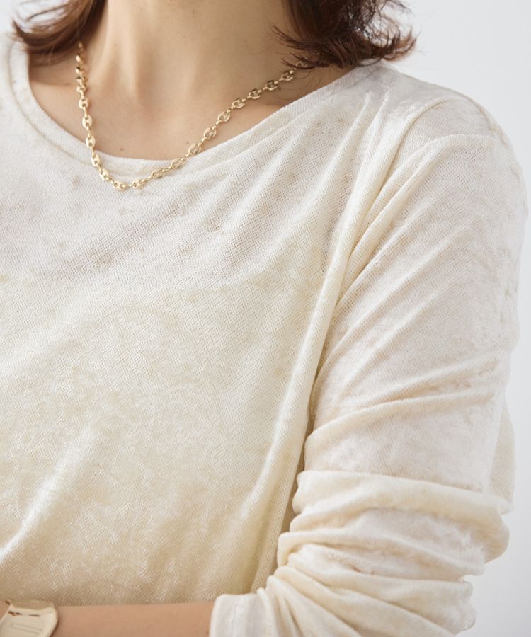 AMERICAN HOLIC「シアーベロアプルオーバー」|Tシャツ・カットソー|