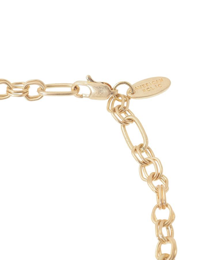 AMERICAN HOLIC「ボリュームチェーンショートネックレス」|ネックレス|