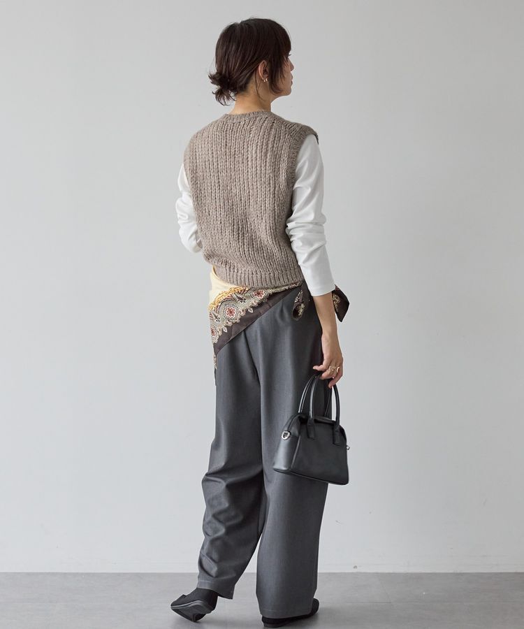 AMERICAN HOLIC「【選べる丈】甘編みニットベスト」|ベスト・ジレ|