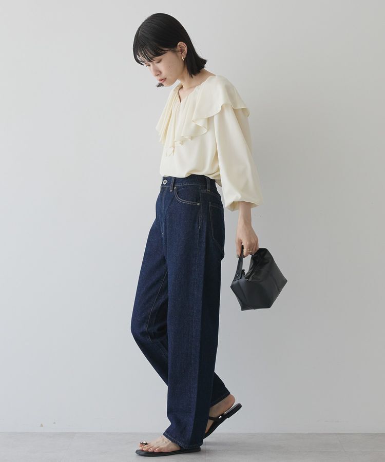 AMERICAN HOLIC「フリルカラーブラウス」|シャツ・ブラウス|