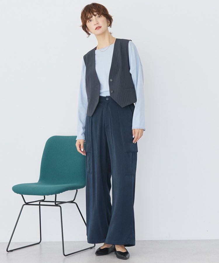 AMERICAN HOLIC「スラブ天竺シアープルオーバー」|Tシャツ・カットソー|