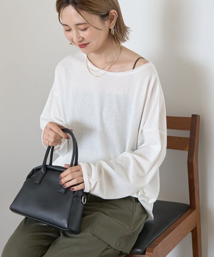 AMERICAN HOLIC「スラブ天竺シアープルオーバー」|Tシャツ・カットソー|