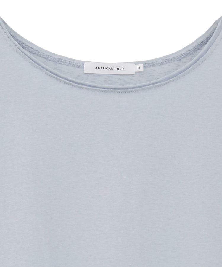 AMERICAN HOLIC「スラブ天竺シアープルオーバー」|Tシャツ・カットソー|