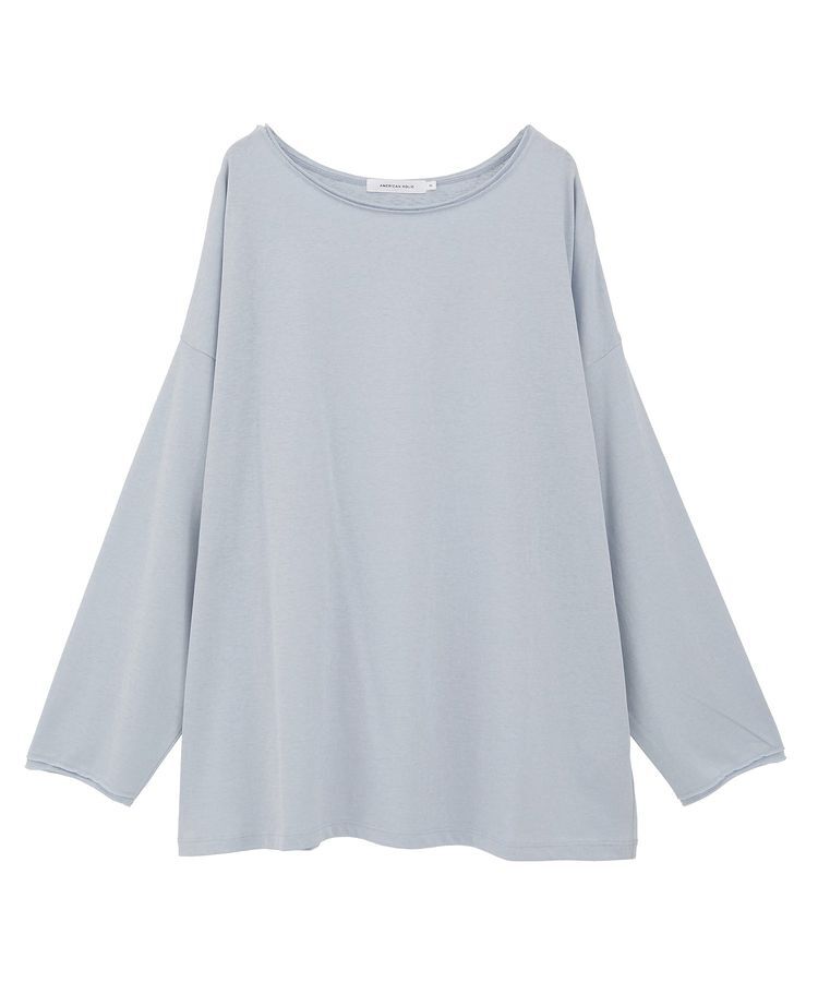 AMERICAN HOLIC「スラブ天竺シアープルオーバー」|Tシャツ・カットソー|