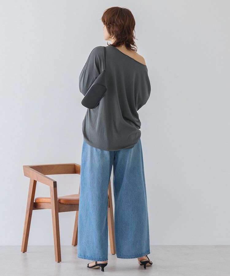 AMERICAN HOLIC「スラブ天竺シアープルオーバー」|Tシャツ・カットソー|