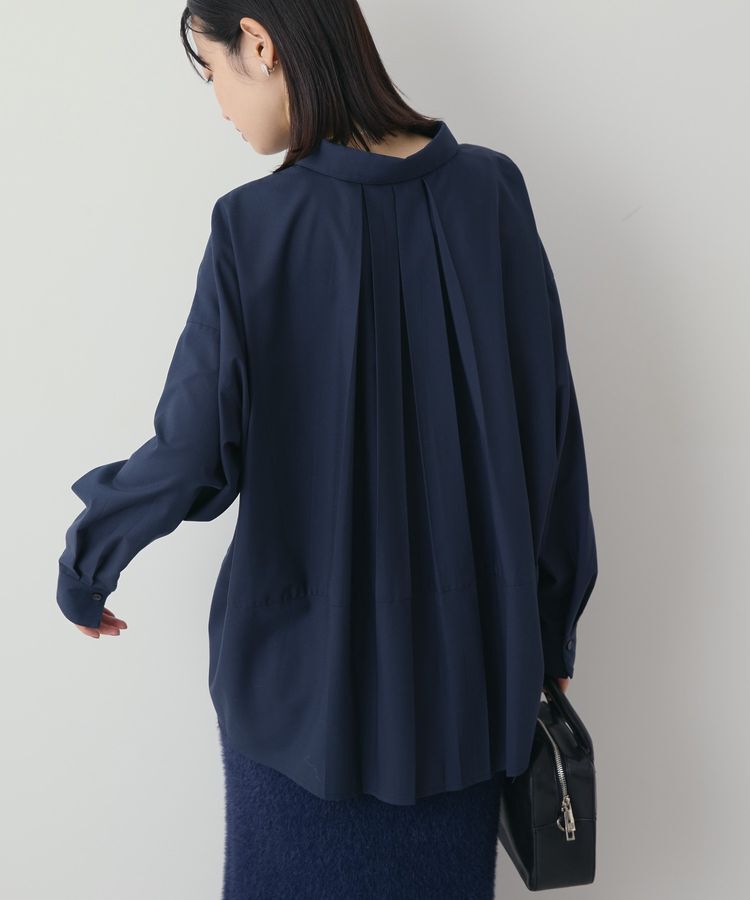 AMERICAN HOLIC「イージーケアコクーンバックタックシャツ」|シャツ・ブラウス|