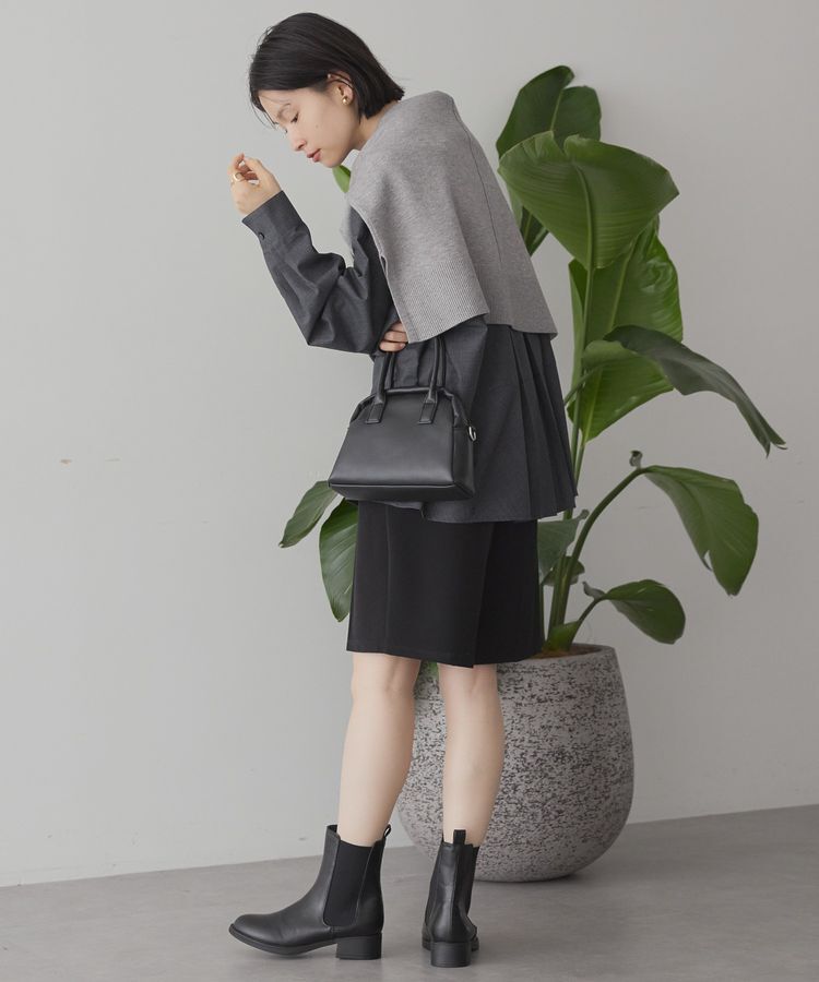 AMERICAN HOLIC「イージーケアコクーンバックタックシャツ」|シャツ・ブラウス|