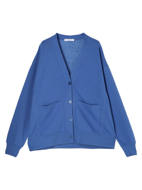 Green Parks「ミニ裏毛Vネックカーディガン」|カーディガン|