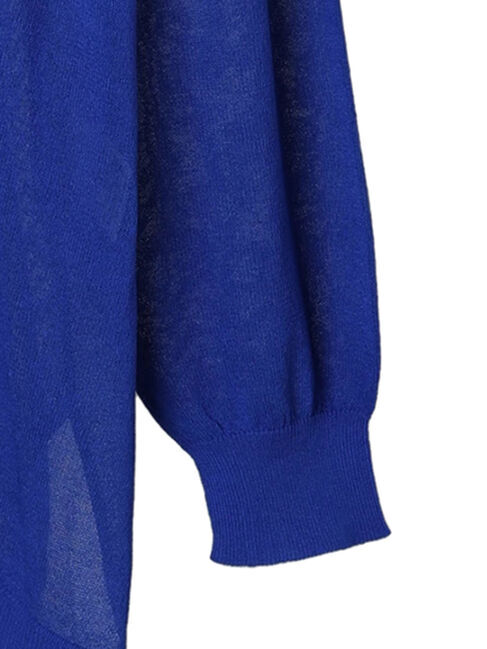 Green Parks「推しニット　ゆったりミドル丈カーディガン」|カーディガン|