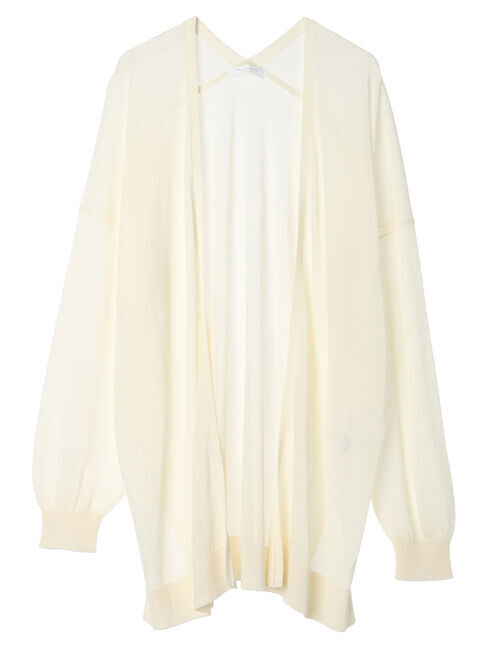 Green Parks「推しニット　ゆったりミドル丈カーディガン」|カーディガン|