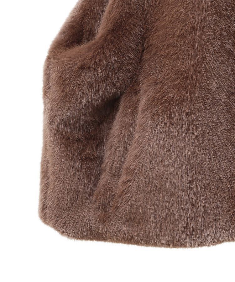 Green Parks「・ELENCARE DUE フォックス調ファーベスト」|ベスト・ジレ|