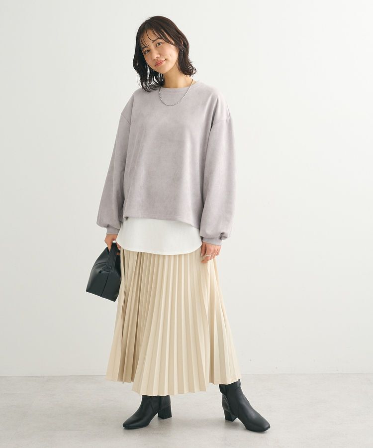 Green Parks「・Petit Fleur ラメプリーツスカート」|スカート|