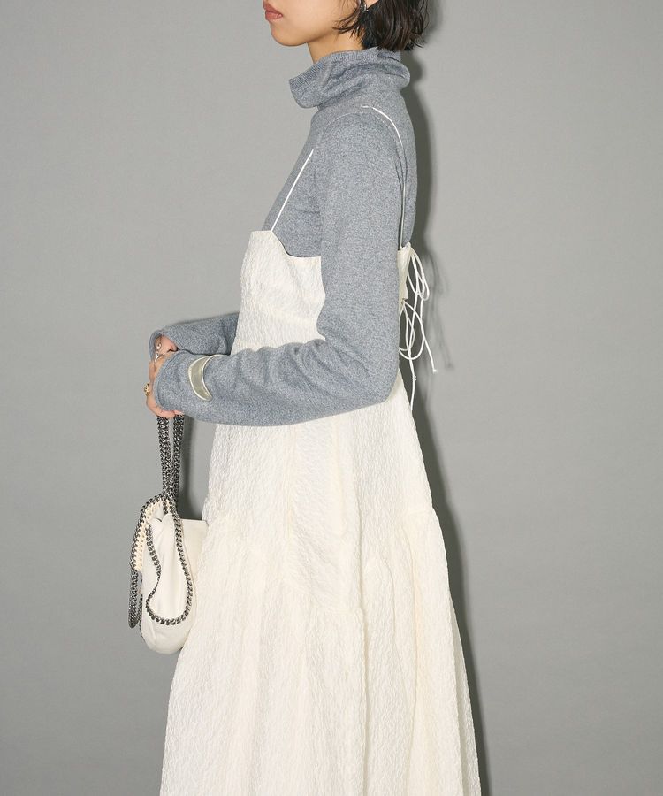 AnriettMusee「ジャガードキャミワンピース」|ワンピース|