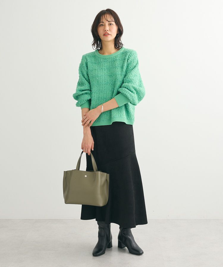 Green Parks「テープヤーンニットプルオーバー」|ニット・セーター|