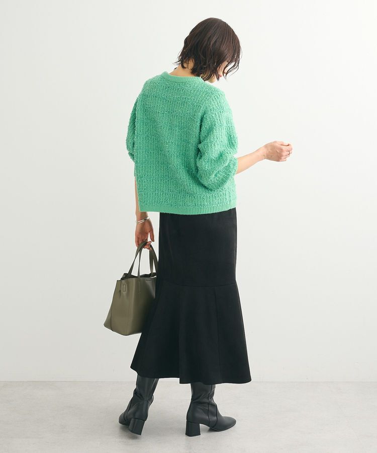 Green Parks「テープヤーンニットプルオーバー」|ニット・セーター|