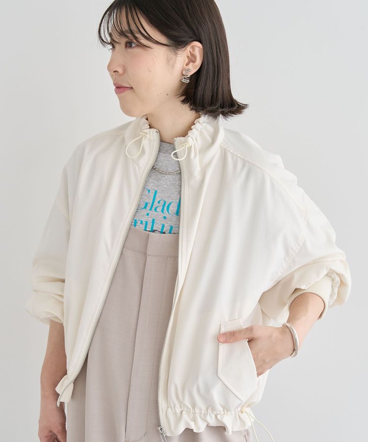 Green Parks「撥水加工 スタンドドロストブルゾン」|ブルゾン・スタジャン|