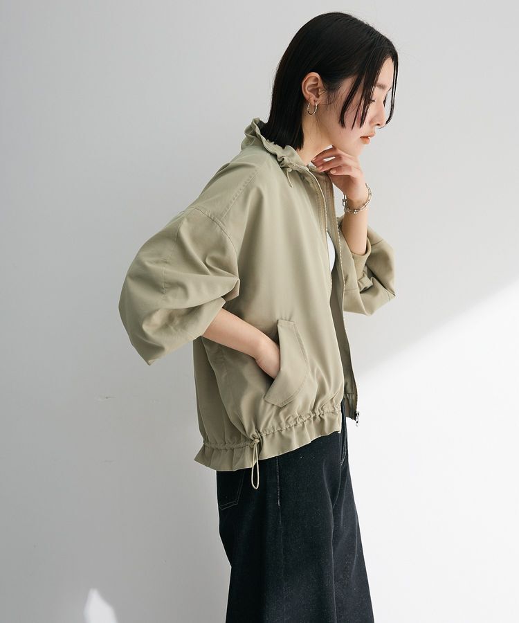 Green Parks「撥水加工 スタンドドロストブルゾン」|ブルゾン・スタジャン|