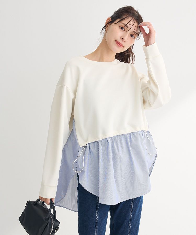 Green Parks「ダンボールドッキングチュニック」|Tシャツ・カットソー|