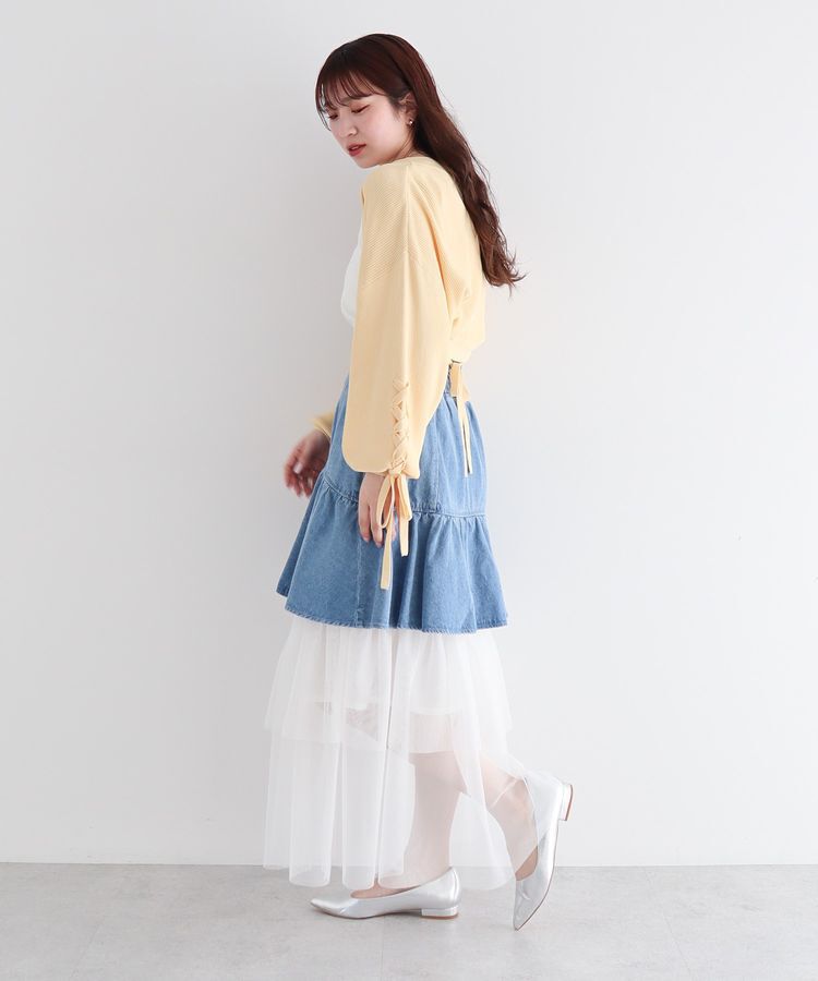 Green Parks「dazzlin ニットボレロ」|カーディガン|